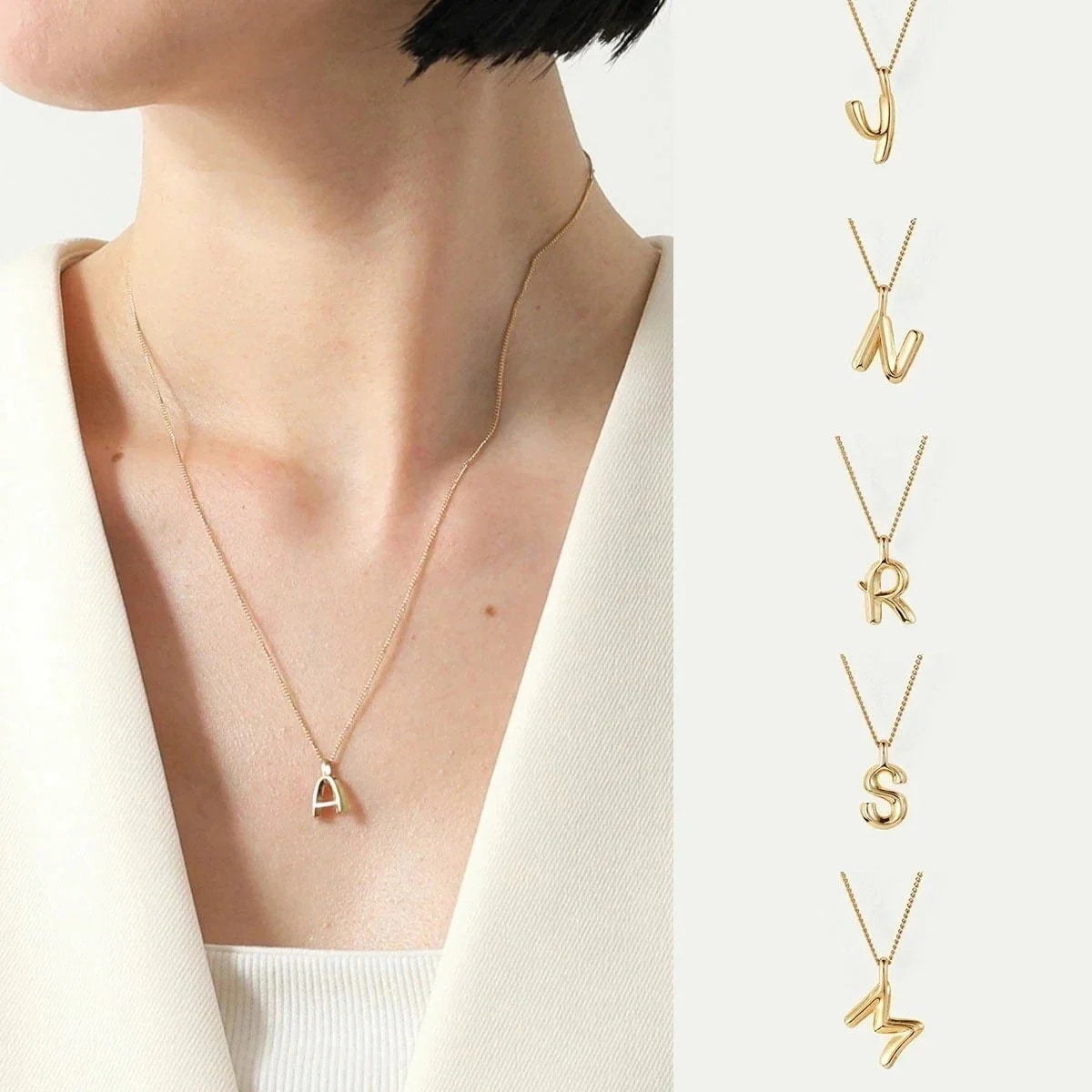 JENNY BIRD ジェニーバード ネックレス Monograms Necklace JB1251G レディース イニシャル アルファベット ペンダント アク】
