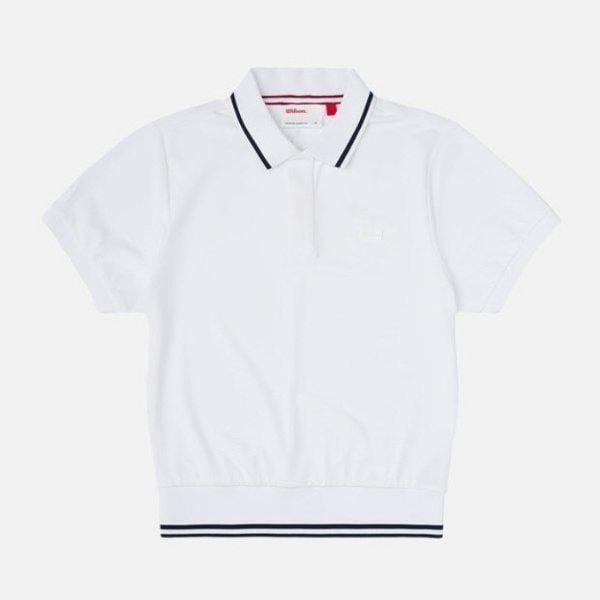 半袖Tシャツ VQA W243002GPS73-WHT 女性 スイングカラー 半袖Tシャツ 14,785円