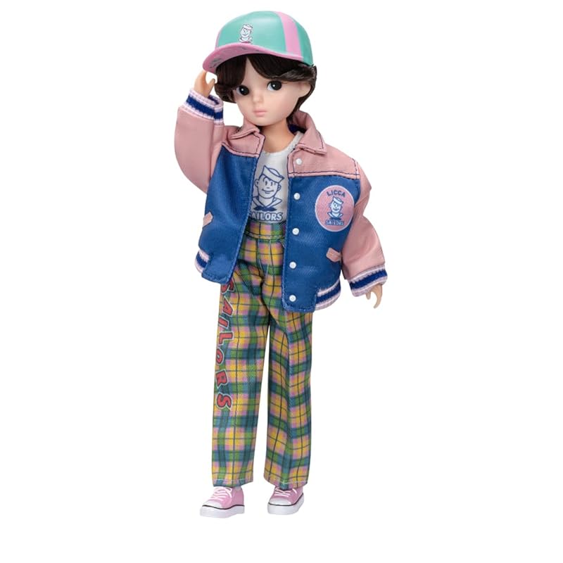 タカラトミー(TAKARA TOMY) リカちゃん ドール レトロリカ セーラーズ スタジャンファッション 着せ替え おままごと おもちゃ 3歳以上