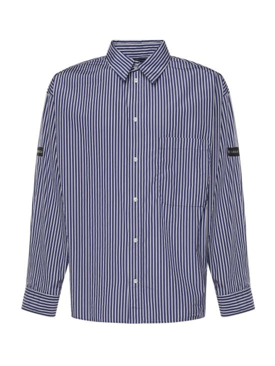 BALENCIAGA Men Shirts 857814 TTM348502 Blue