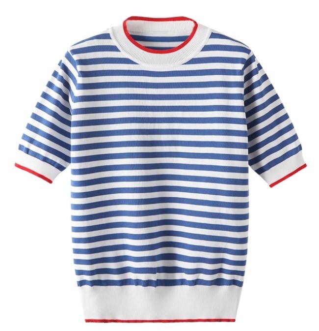 トップス モテアイテム Tシャツ 半袖 ラウンドネック 伸縮性 通気性 薄手 きれいめ シンプル カジュアル 上品 おしゃれ お洒落 レトロ こなれ感 ラフ マニッシュ ボーイッシュ スポーティー