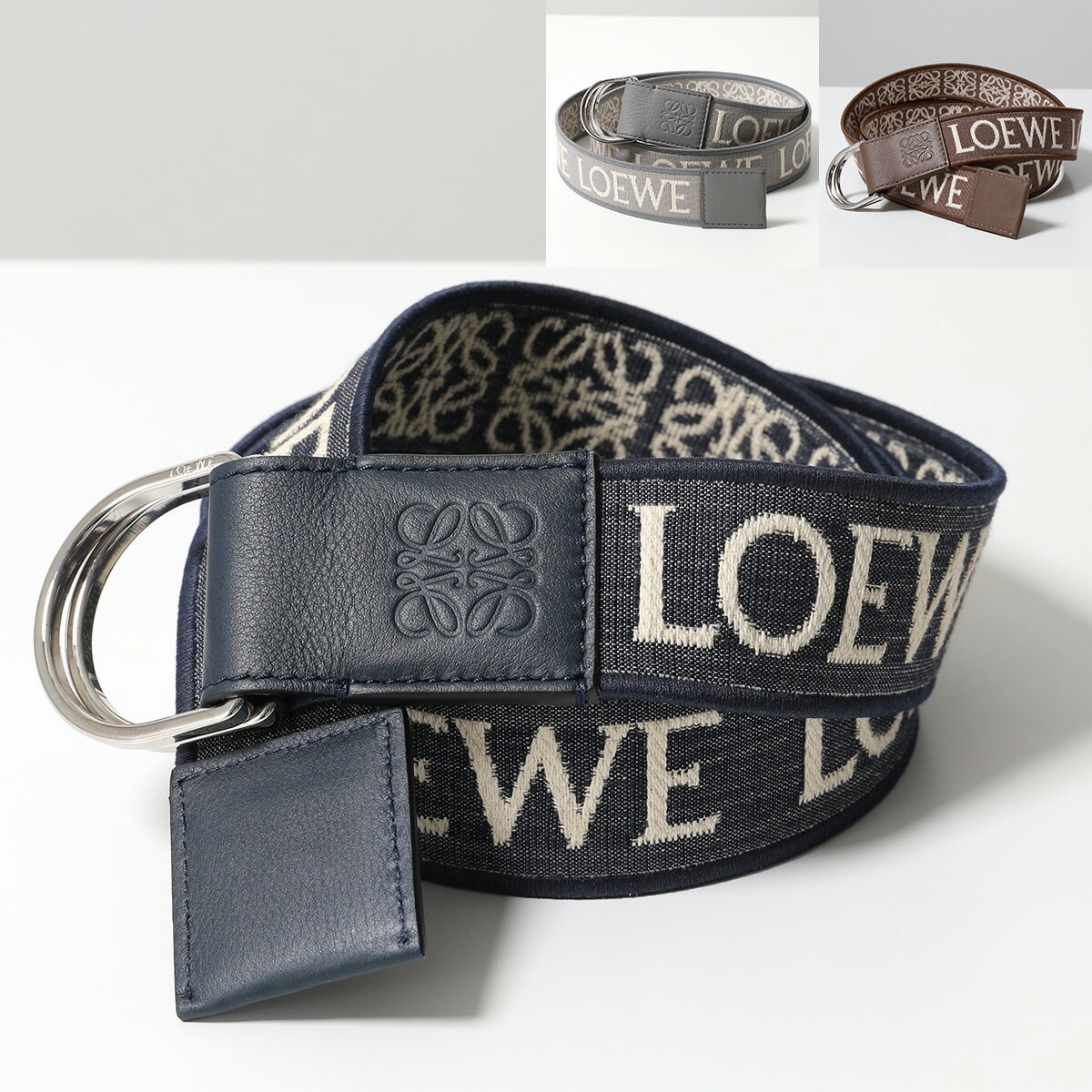 LOEWE ロエベ ベルト E619238X14 メンズ アナグラム ジャガードロゴ カラー3色 33,613円