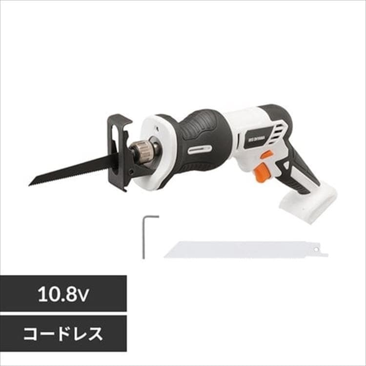 【公式】 電動ノコギリ 充電式 家庭用 庭木 本体 女性 コードレス 電動のこぎり のこぎり 小型 レシプロソー 工具 DIY 10.8Ｖ JRS13-Z メガ割