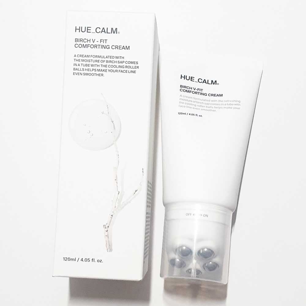 ヒューカム シラカバVフィットコムポーティングクリーム 120mlフェイスライマッサージ かっさ付き 一体型,1個