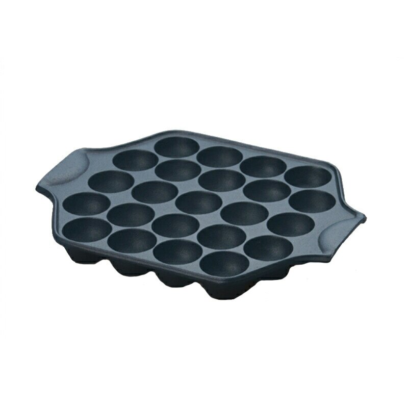 【正規品】岩鋳 南部鉄器 たこ焼き 23穴 /日本製 国産品 鋳物 鉄製品 IH対応 100V 200V 直火 鉄分補給 健康 業務用 家庭用 23個 タコヤキ 蛸 タコ パーティー イベント