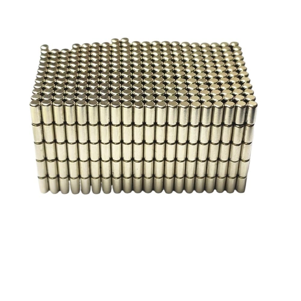 直径方向マグネットロッド N42H DIY ブレスレット実験センターレス研削 3D プリント入植者ボードゲーム用 3x6 mm(500pcs)