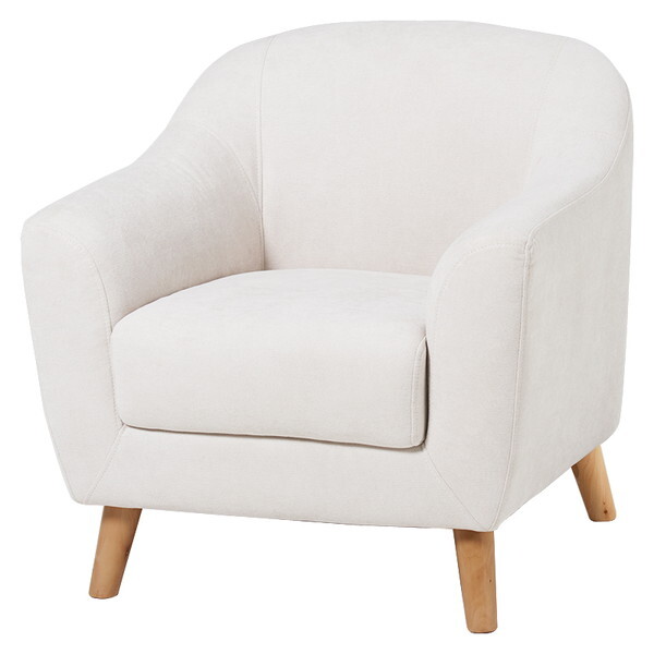 エメル1P-IV ソファ(アイボリー) メーカー直送