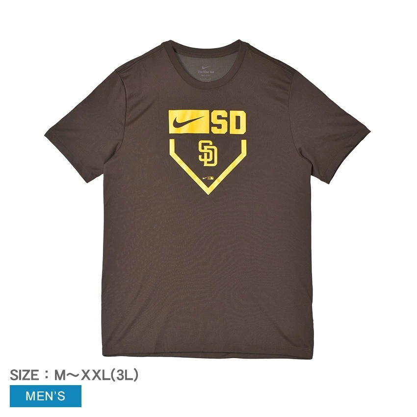 MLB Home Plate Icon Legend Tee NKGK-20Q-PYP-3AY メンズ Tシャツ 半袖 サンディエゴ・パドレス San Diego Padres MLB ウエア