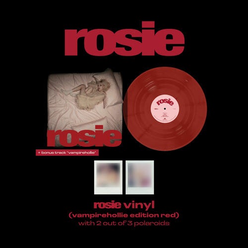 [在庫確保即時出庫可能] Rose ロゼ LP正規1集 ROSIE(ヴァンパイアエディション/ ポーラ同梱)