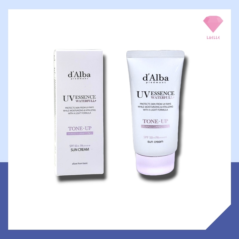 ウォータフルトーンアップサンクリーム パープル 日焼け止め SPF50+ PA++++ 50ml 1個