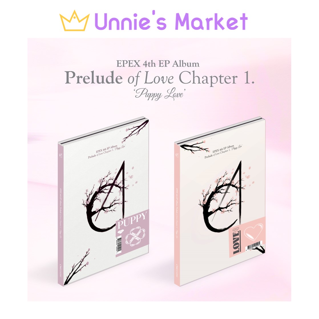 [SET] EPEX Prelute of Love Chapter 1. Puppy Love 4th EP Album