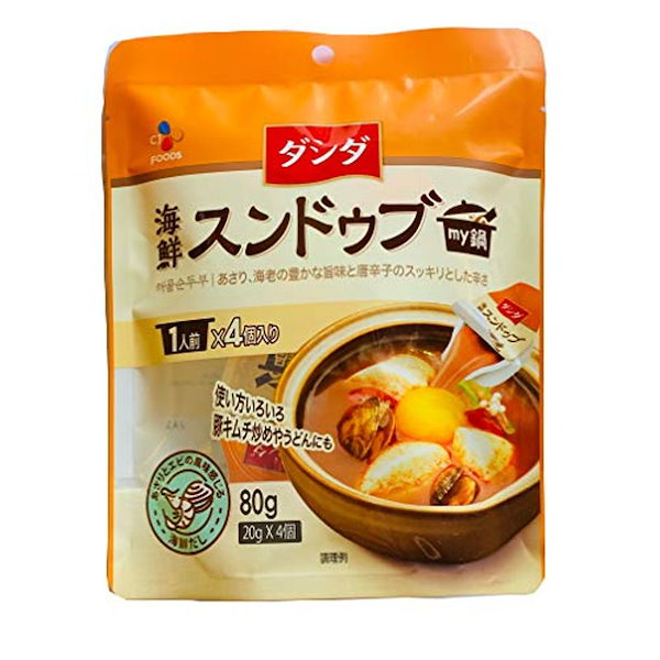 Qoo10] 本場韓国の味 ダシダmy鍋 海鮮スンドゥ