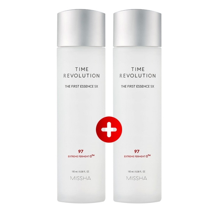 [正規品] [1 + 1] タイムレボリューション ザ ファースト エッセンス 5X 180ml 2個 シカケア 弾力ケア エイジングケア 保湿[韓国スキンケア] [韓国化粧品]