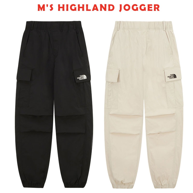 韓国正規品保証 関税負担なしNP6NR11A MS HIGHLAND JOGGER デイリー 基本 着装 男子 女子 人気 韓国 ファッション 男女共用 アウトドア