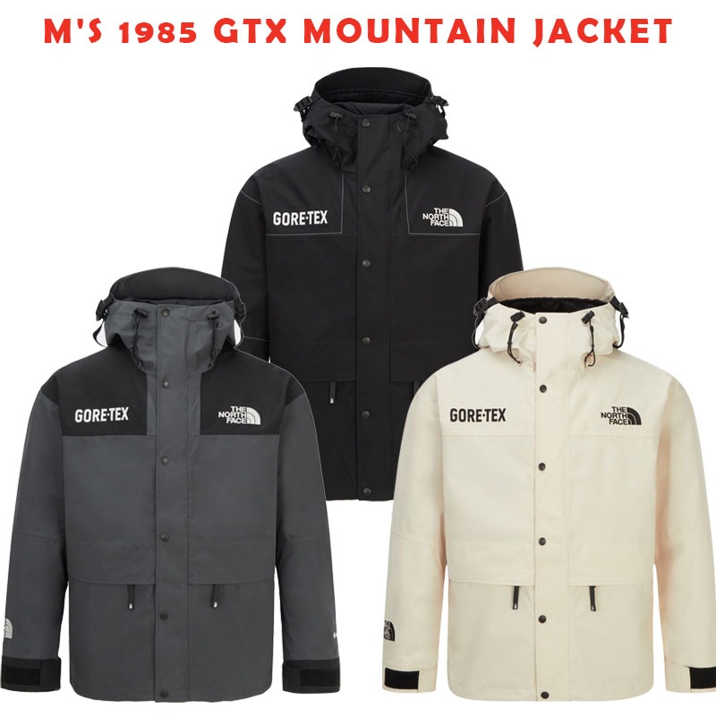 韓国正規品保証 関税負担なしNJ2GR01A MS 1985 GTX MOUNTAIN JACKET デイリー 基本 着装 男子 女子 人気 韓国 ファッション 男女共用 アウトドア