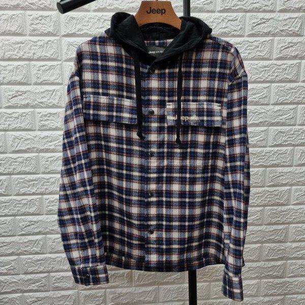 (ユニ)パッチポケット刺繍シャツJN3SHU121_BP