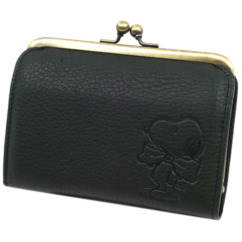 スヌーピー SNOOPY ピーナッツ PEANUTS がま口財布 ミニ財布 レディース GentleDog ジェントルドッグ グリーン 73270 GREEN