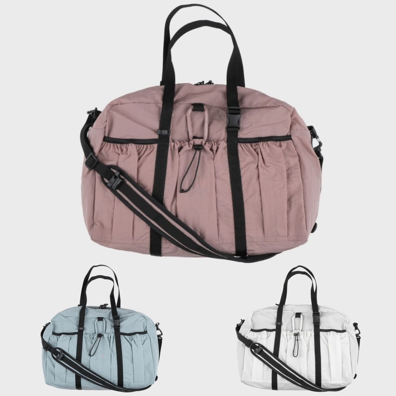 [MMOGARDEN] mmo boston bag 075 nylon wrinkle