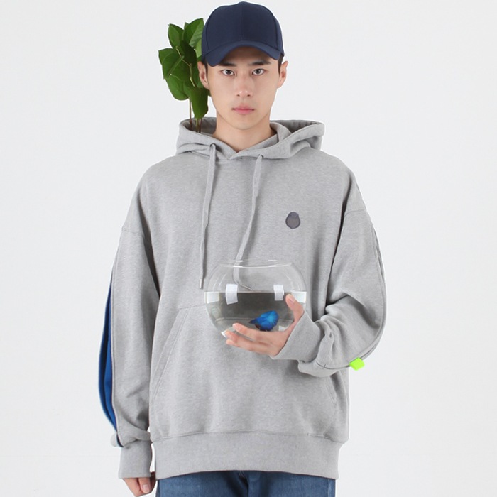 [POWL] HIDDEN BLOCK HOODIE_GRAY 韓国正規品