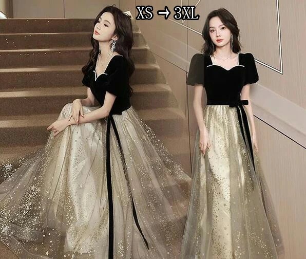 ドレス 大人 お呼ばれ ロングドレス 袖付き 編み上げ エレガント フォーマルドレス レディース ママ パーティードレス コンクール イブニングドレス 結婚式 演奏会ドレス ロング ピアノ 発表会 ス