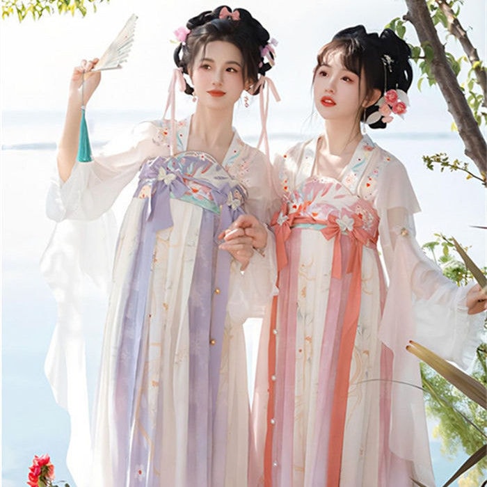 漢服唐装 華流衣装 チャイナ服 中華服 レディース 唐装漢服 コスプレ衣装 仮装 セットアップ チャイナ風 中国風 古代 発表会 撮影 演出 中華宮廷仮装 ハロウィン 仮装 衣装 クリスマス 写真撮影