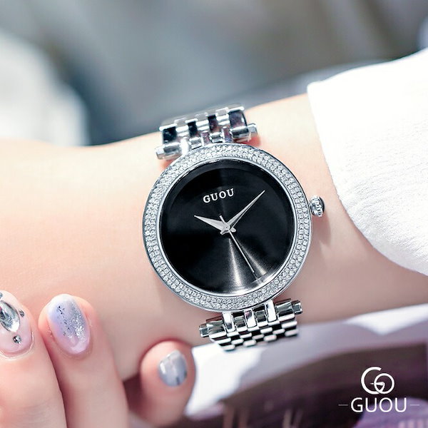 Qoo10] GUOU GUOU レディース 女性用 腕時計 時