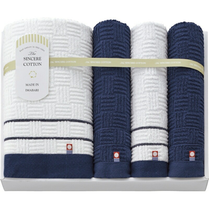 （ギフト）今治 シンシアコットン タオルセット L-A