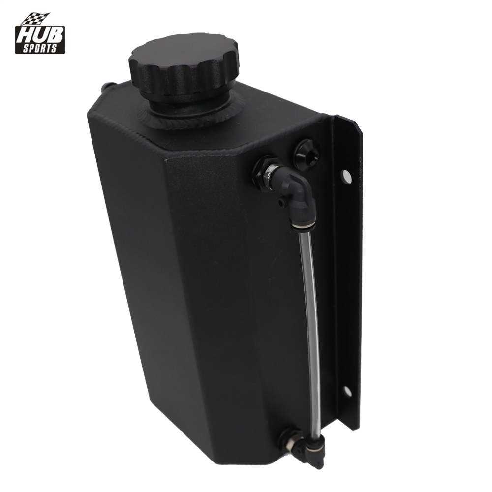 アルミ オイル キャッチ タンク LLCリザーバータンク 汎用 2L 黒 ブローバイ シビック シル 5,640円