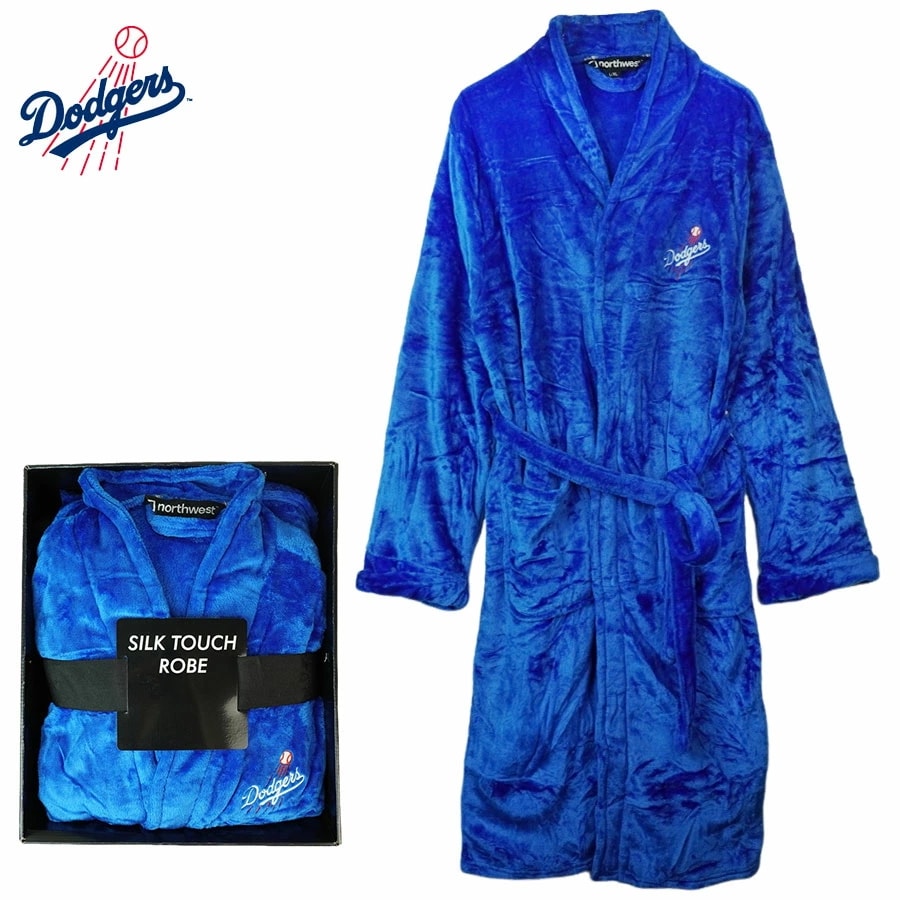 ロサンゼルス ドジャース公式グッズバスローブ SILK TOUCH ROBE シルクタッチローブNORTHWEST ノースウェストインテリア ルームウェア リラックスウ