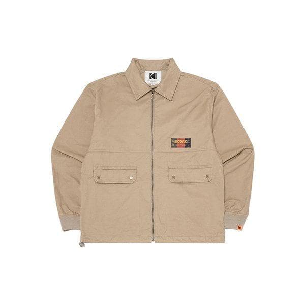 [公式]コダカラースタンドネックコットンジャケット BEIGE