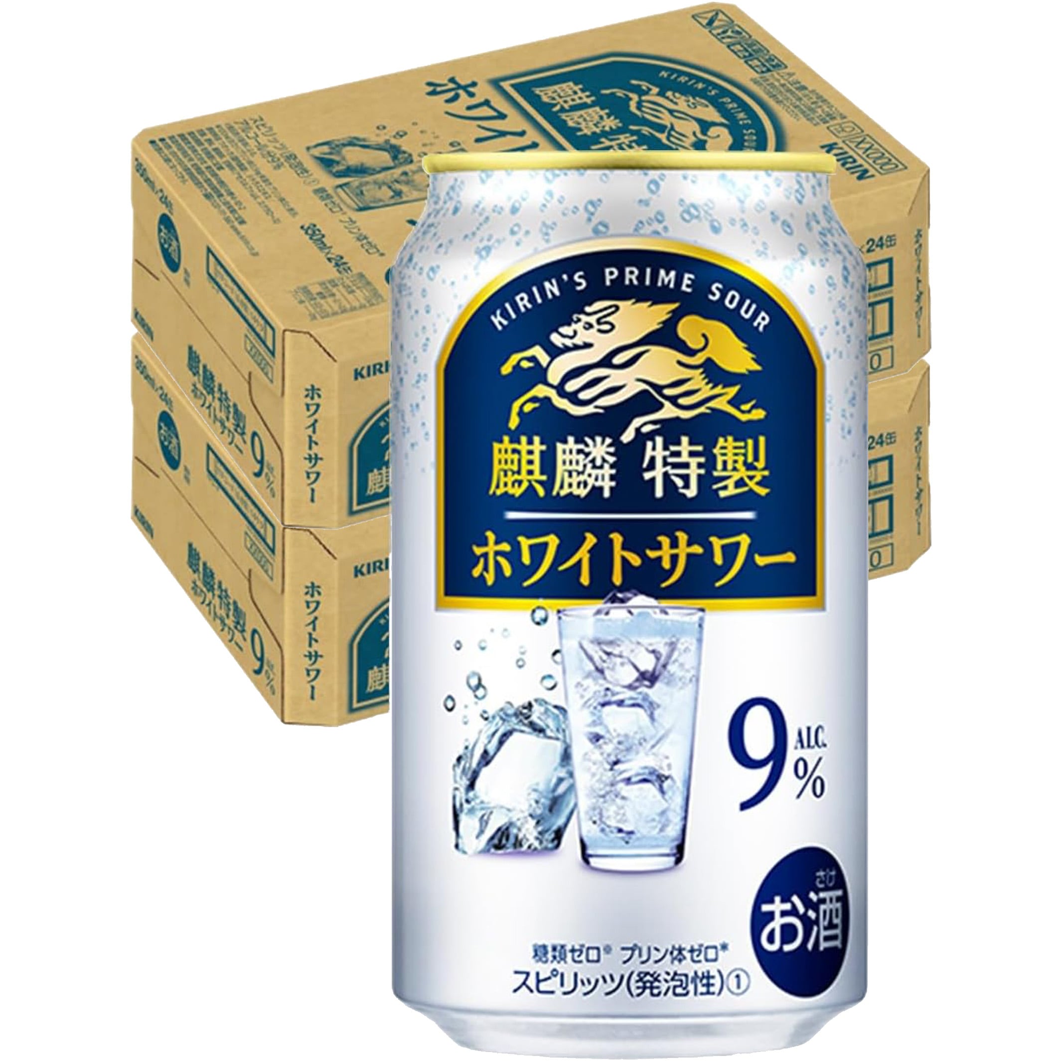 【送料無料】キリンザストロング麒麟特製ストロング 9％ ホワイトサワー 350ml48本【北海道東北四国九州沖縄県は必ず送料がかかります】