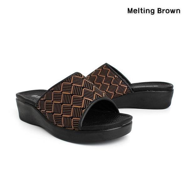 デイリー 女性 スリッパ ミドルヒール オフィスシューズ 2color 4,660円