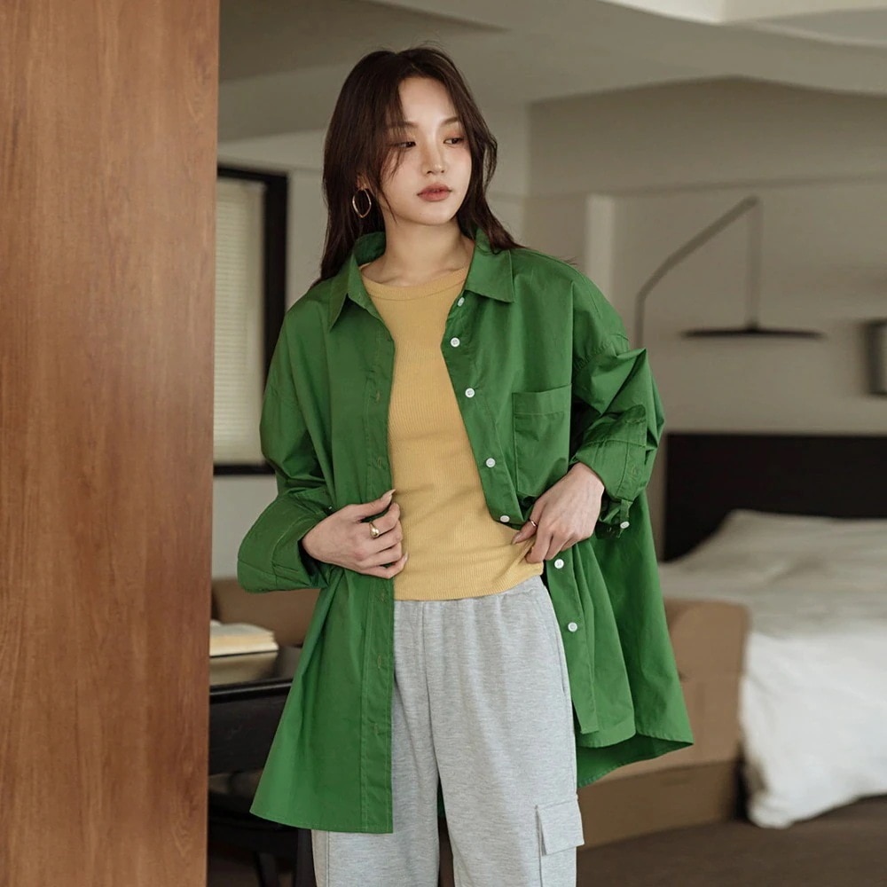 スタンダードルーズシャツ