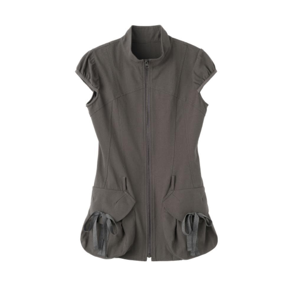 スカルプター Cargo ZipUp Dress Charcoal SC24S302CH 7,972円