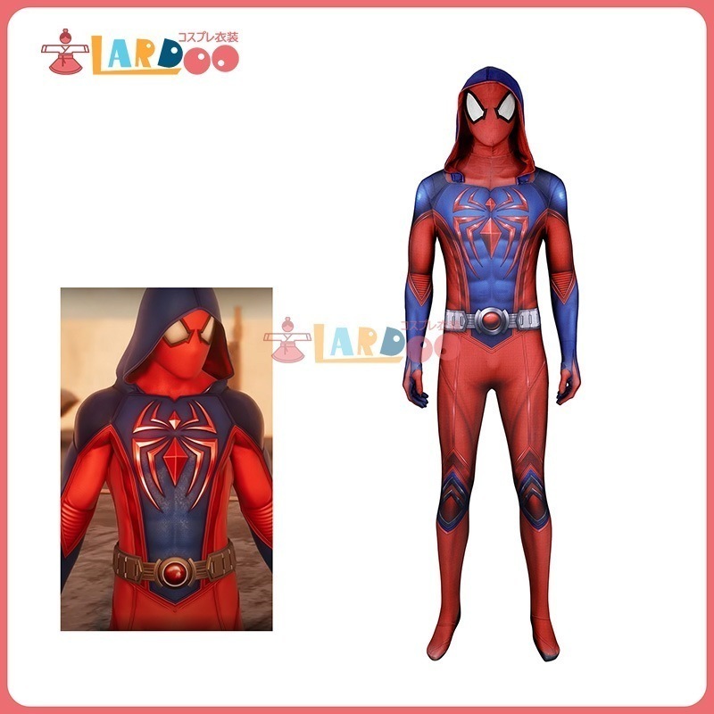 【工場直販 品質保証】 スパイダーマン Spider-Man2 Scarlet III Suit ボデイースーツ コスチューム コスプレ衣装