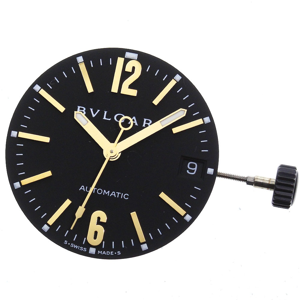 ブルガリ BVLGARI デイト cal.220TEEM ムーブメント 自動巻き メンズ 美品 _B6【中古】