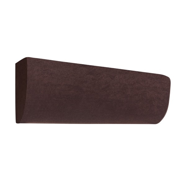 エアコン カバー ストレッチ エアコンカバー ブラウン 幅7085cm 洗える 縦横 ストレッチ 同色2枚組