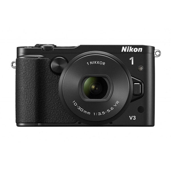 【中古】ニコン Nikon V3 標準パワーズームレンズキット ブラック microSDカード付き 92,800円