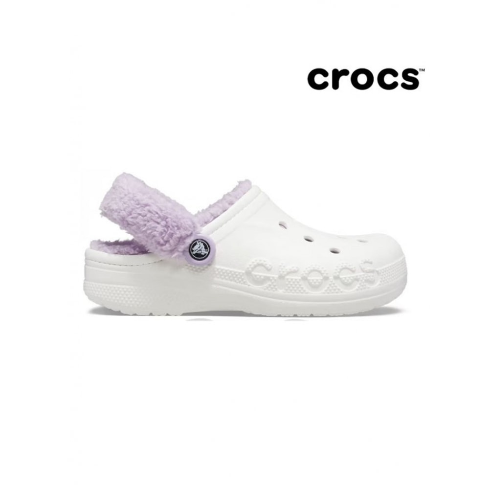 クロックスパブリックバヤ裏地付きファズストラップクロッグ 206633-577