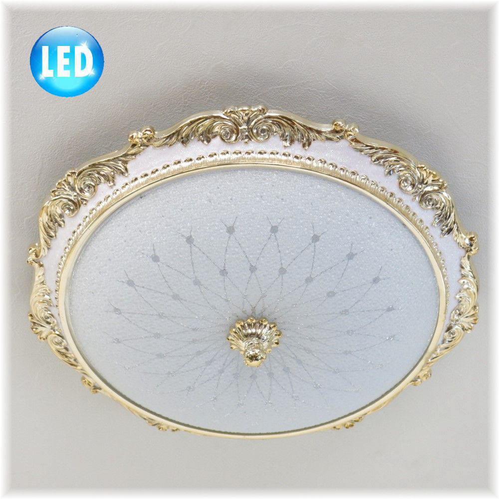 【LED付き！】 新品 綺麗なデザインガラス リモコン付き シーリング照明 LED 調光＆調色 タイプ