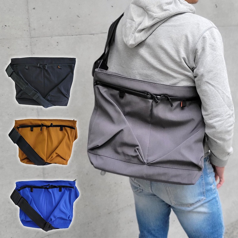 ショルダーバッグ メンズ Bigサイズ 軽量 A4 大容量 旅行 通学 旅行　肩掛け 無地