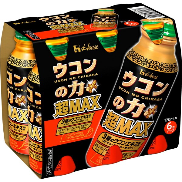 ウコンの力 超MAX 120ml6本5セット