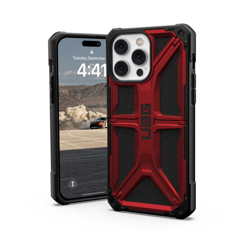 UAG　MONARCH クリムゾン iPhone 14 Pro Max用　UAGIPH22LBPCR