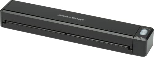 リコー PFU ドキュメントスキャナー ScanSnap iX100 (最新/A4/片面読取/Wi-Fi対応/USB接続/モバイル/書類/レシート/名刺/写真) (Black)