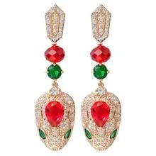 女性用ラインストーンがちりばめられたスネークピアスシンプルなヨーロピアンスタイルとアメリカンスタイル925シルバーの針ファッショナブル新品