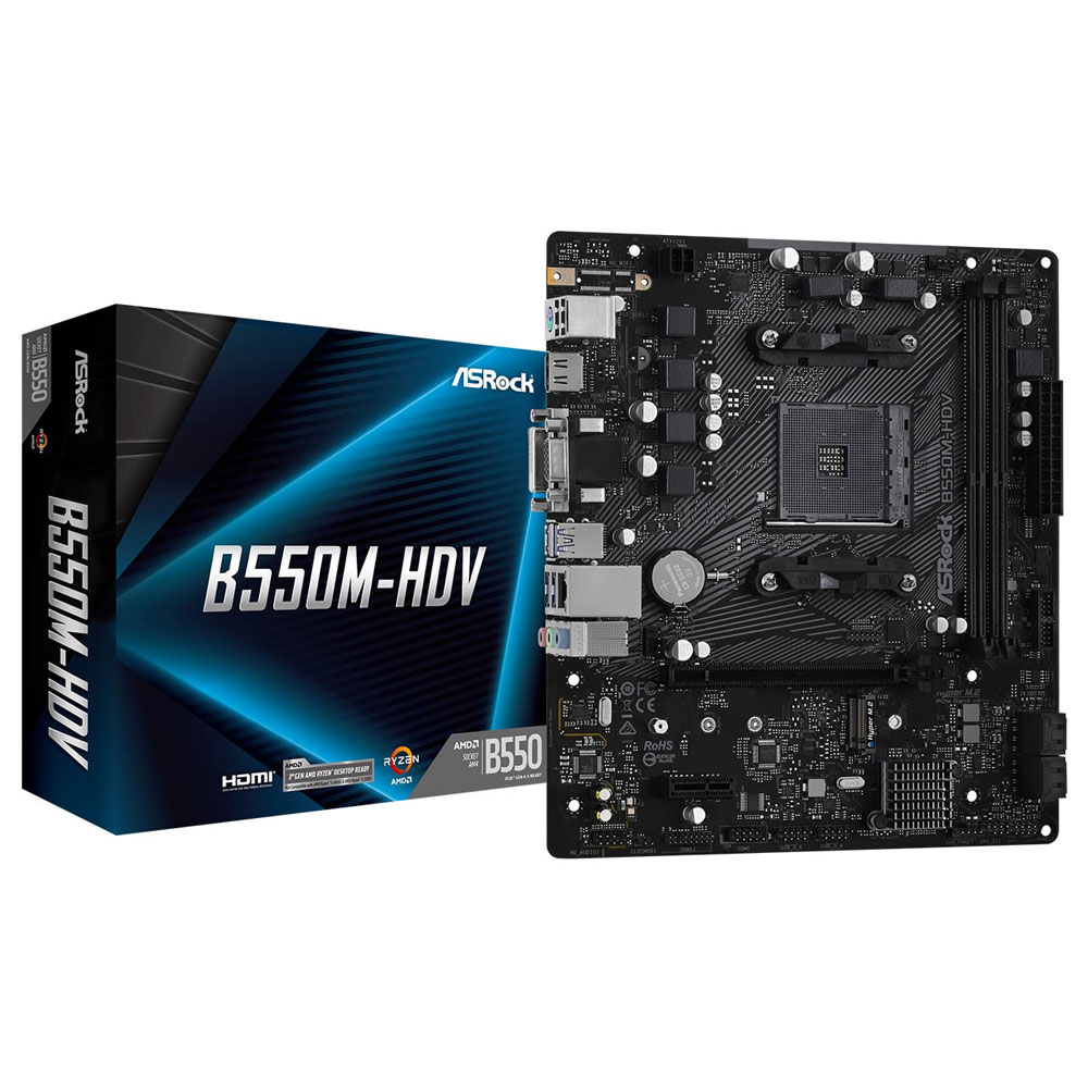 ASRock（アスロック） ASRock B550M-HDV / Micro ATX対応マザーボード B550MHDV