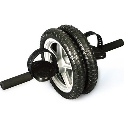 BODYMAKER(ボディメーカー) パワーホイール 腹筋ローラー ハムストリングス 脚 お腹 ブラック POH