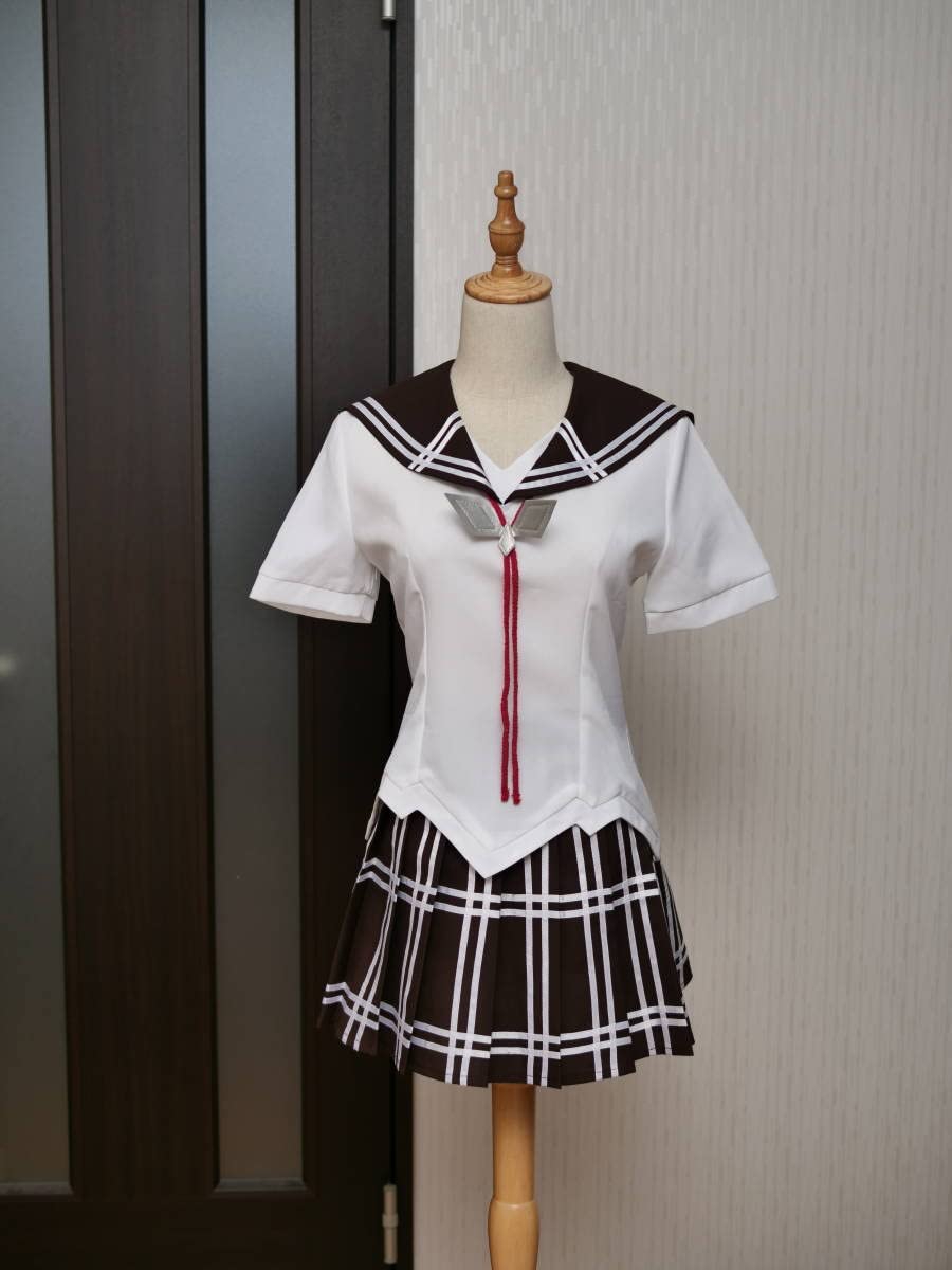 ブルー市ノ瀬莉香コスプレコスチュームのフォーリズム（靴ウィッグ追加可能）