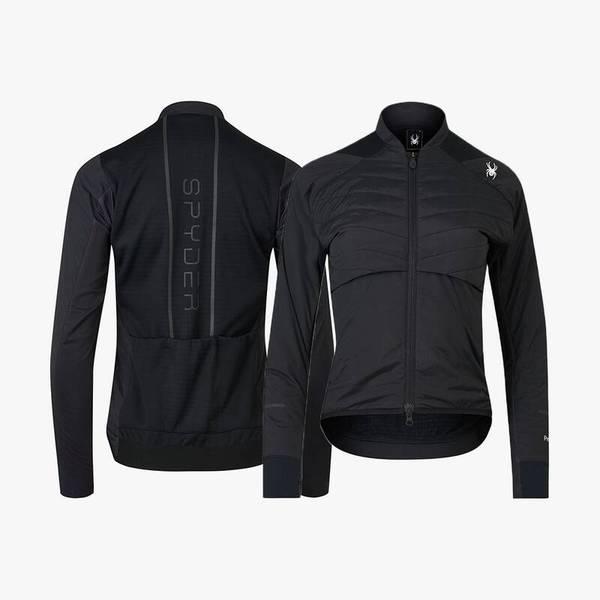 女性プロウェブサイクル薄手ジャンパー SPIWCNDJ551WBLK 709579