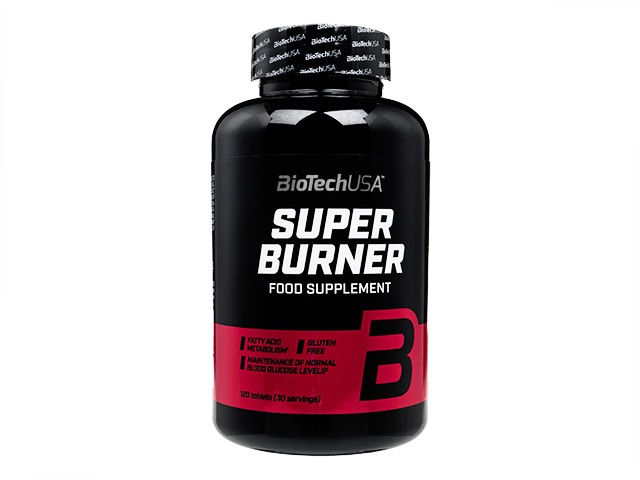 スーパーバーナー：120錠：燃焼：生活習慣サポート：ダイエット：BioTechUSA：海外発送便商品：日時指定不可